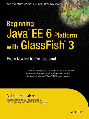 cover image of Beginning Java EE 6 Platform with GlassFish 3